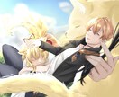 中性的から可愛いまでのイラストを描きます 色鮮やかで綺麗な色彩で描きますアイコンから立ち絵、1枚絵〇 イメージ1