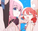 カッコカワイイアニメ調イラスト描きます カッコいいからkawaiiまで イメージ1