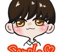 かわいいミニデフォルメキャラ描きます SNSなどで使えるかわいいアイコン作成します！ イメージ8