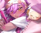 なんでもイラストお描きします 可愛いからかっこいいまで！あなたの好みをデザインします！ イメージ2