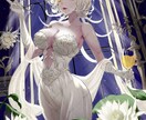 見栄えのするキャラクターの一枚絵の制作承ります 一枚絵、記念イラスト、サムネイル、MV、挿絵、表紙制作 イメージ2