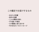 過去の関係の答え合わせをする鑑定になります 過去を理解して、今の自分がもっと好きになる。 イメージ3