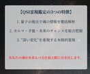 量子魂統合霊視鑑定【QSI】で深層を視抜きます 複数の占術×量子物理で“魂の情報”を深く読み解き、運命変革 イメージ4