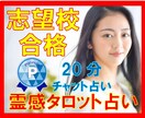 霊感タロット占い★【志望校合格】霊感霊視します ★大学合格★スピリチュアル霊視★今、何をすべき?★20分だけ イメージ1