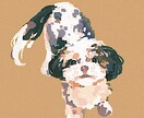ペットの8bit風デジタルイラスト作成します あなたの大切なペットをレトロで素敵なイラストに仕上げます。 イメージ7
