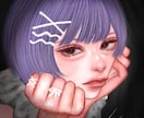 最短2日でご希望のアイコン、イラスト描きます アイコン、SNS、サムネ用の厚塗りイラスト等描きます! イメージ2