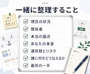 悩みモヤモヤを整理し、納得して動ける状態を作ります 上司対応・社内調整・人間関係・キャリア等について、整理します イメージ4