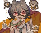 アイコン・イラストを制作します SNSや動画等でご使用いただけるイラストを制作します イメージ1