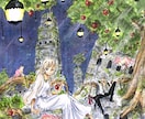 一枚絵を描きます 一枚絵を描きます。アナログ・デジタルどちらでも可能です！ イメージ1