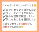 カウンセリングの練習役とそのフィードバックをします カウンセリングスキルの練習相手と適切なフィードバックがウリ イメージ2
