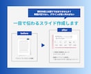 一目で伝わるスライド資料お作りします Canvaを使用し、シンプルで伝わる資料◎ イメージ2