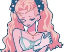 シンプルなタッチでキャラクターイラスト描きます シンプルでお洒落なイラストをお求めの方に是非 イメージ4