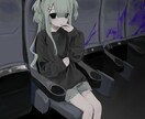 少しダークでかわいい絵を描きます キャラクターデザインも可。修正何回でもOK イメージ8