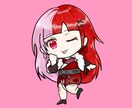 ゆるくて可愛い女の子SNSアイコン描きます シンプルで印象に残るアイコン制作します◎ イメージ1