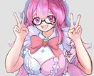 キャラクターイラストを描きます キャラクターイラストの一枚絵を描きます イメージ1
