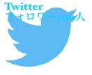 Twitterのフォロワー100人増やします Twitterのフォロワーを100人増やします イメージ1
