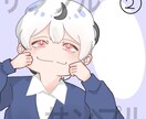 SNS用アイコン制作します ひょっこり顔を出すような、かわいらしいアイコンいかがですか？ イメージ3