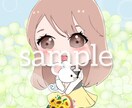 お好きな可愛いミニキャラを描きます あなた専用の似顔絵アイコン描きます。 イメージ4