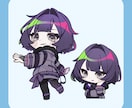 可愛いミニキャラ描きます 1.5〜3頭身のSDキャラクターイラストを描きます イメージ8