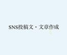 AI活用で文章作成・SNS投稿文を作成します 文章が思いつかない・時間がない方に イメージ1