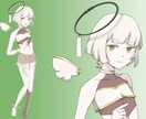 限定1名様　機械天使のキャラクターを販売します 美麗アニメ塗り！高画質立ち絵！ イメージ1