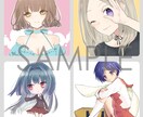 SNS用アイコンをお描き致します ちびキャラもOK！ご希望に沿って製作します イメージ1