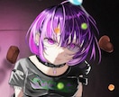 可愛い感じやかっこいい感じのアイコン描きます 男の子のアイコンも受け付けてます！！ イメージ1