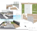 O7CAD（オーセブン）を使い外構図面を作成します 現場でそのまま使える３DパースCAD図面 イメージ2