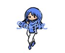 女の子のミニキャラアイコンを作成します あなたのアイコンをひと目見てかわいいと思う絵柄に！ イメージ5