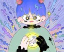 カラフルで可愛いイラストを描きます 可愛いイラストなら任せてください！！！ イメージ7