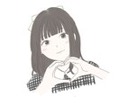 好きな人へ送る祝花に添えるイラストを描きます 祝花に添えるイラスト、メッセージプレートをデザインします イメージ3