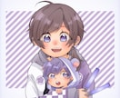 SNS用アイコンイラスト制作します 優しく柔らかい雰囲気のアイコン描きます イメージ2