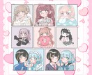 早い♡かわいい♡女の子イラスト描きます はじめてのご依頼でも安心♡企業実績有り！丁寧に対応します♡ イメージ2