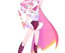 胸上3000円/ポップでかわいい立ち絵制作します 筆の速さと丁寧なヒアリングが強み！ イメージ6