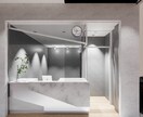 店舗設計・商業施設内観パース作成のサポートます 店舗の設計やマテリアルアドバイスもお任せください イメージ1