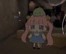 VRC用ぷにぷにアバター(5枚セット)作成します あなたのキャラクターで!ぶいちゃで使えるゆる可愛いアバター イメージ5