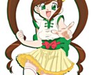 2000年代アニメ風のキャラクターデザイン致します 老若男女、擬人化、ケモノ、なんでもござれ！ イメージ1