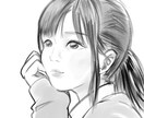 似顔絵を描きます やわらかい印象に残るイラストを イメージ3