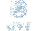イラスト描きます 老若男女何でもござれ。難しいテーマをわかりやすく イメージ1