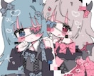 かわいいアイコン作ります 超絶デフォルメ可愛く仕上げます♡ イメージ1