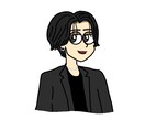 こだわりを聞いて描くようにしています 用途に合わせてカッコ可愛い似顔絵描きます!!! イメージ2