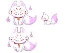 ゆるかわキャラクターを作成します 手に取りたくなるようなキャラクターを一緒に作りましょう! イメージ3