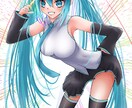 女の子のイラストをお描きします アイコンや挿絵に可愛い女の子が必要な方へ！！ イメージ5