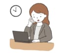 ほのぼの可愛いイラストをお描きします ⭐︎子育てや女性向けのテーマの挿絵におすすめです！ イメージ6