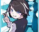 L判ハーフサイズ(カード)のイラストを描きます カードサイズのオリジナルイラストでスマホ背面を飾りませんか？ イメージ1