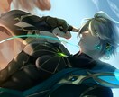 １次・２次創作などのイラスト承ります キャラクターデザインやTRPGの立ち絵もOK！ イメージ5