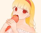 SNS用の可愛い女の子のアイコンイラスト作成します あなただけの元気で可愛い女の子のアイコンイラスト作成します！ イメージ5