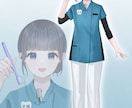 かわいいキャラクターの立ち絵描きます 優しい、キラキラした雰囲気の立ち絵をお求めの方はぜひ！ イメージ4