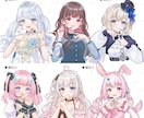 量産(カスタム)イラスト制作します 既存絵を元にあなたのお姿のイラストを制作いたします！ イメージ4