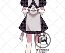 ライバーの立ち絵制作致します カラフルで少しダークな雰囲気が得意です･･･♡ イメージ6